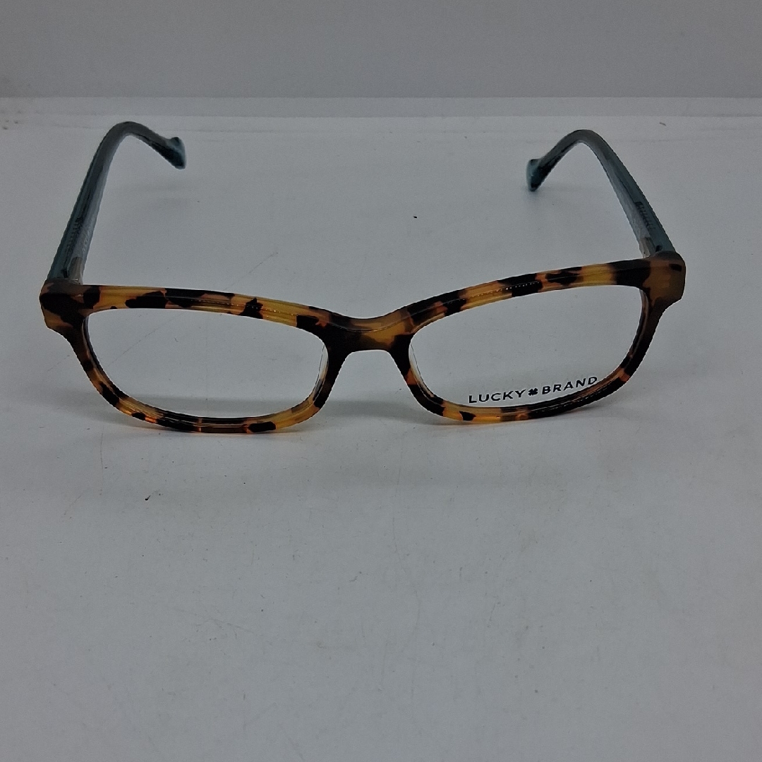 Nwt Rxable Lucky Brand 727 Havana Teal Eyeglass Frames Nwt Rxable Lucky Brand 727 Havana Teal Eyeglass Frames